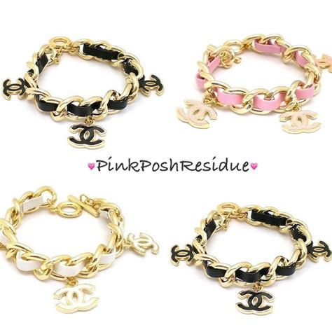 chanel flower bracelet|chanel inspired bracelets.